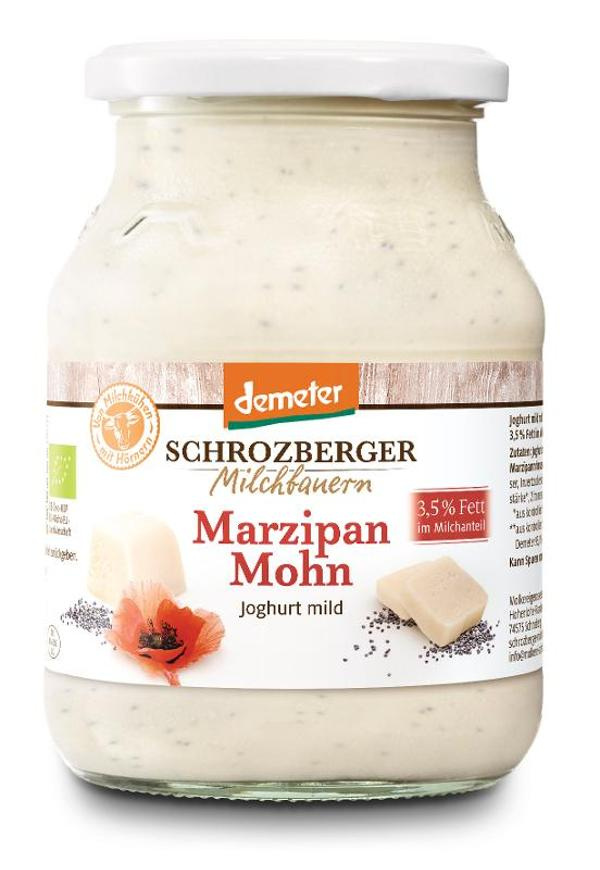 Produktfoto zu Joghurt Mohn Marzipan