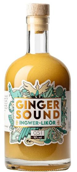 Produktfoto zu Ingwerlikör Ginger Sound 15%vol