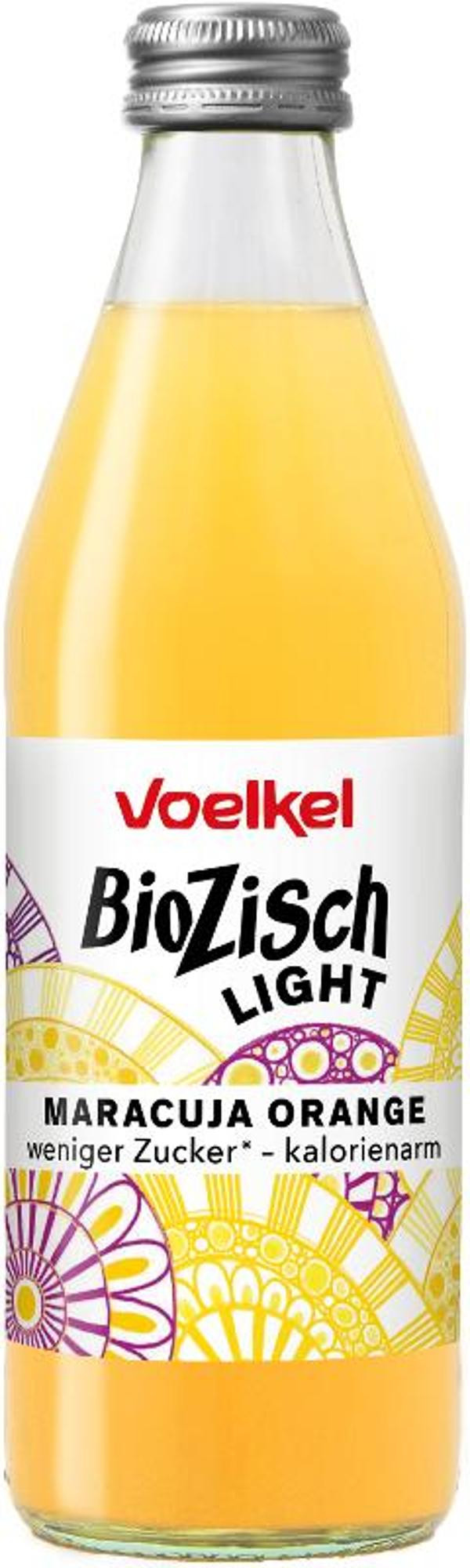 Produktfoto zu BioZisch light Maracuja Orange 0,33l