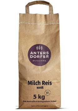 Produktfoto zu Milchreis weiß 5kg-Sack