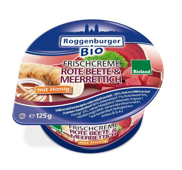 Produktfoto zu Frischcreme Rote Bete - Meerrettich mit Honig