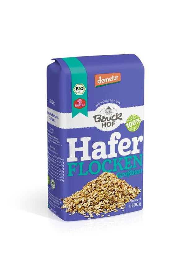 Produktfoto zu Haferflocken Großblatt 6*500g