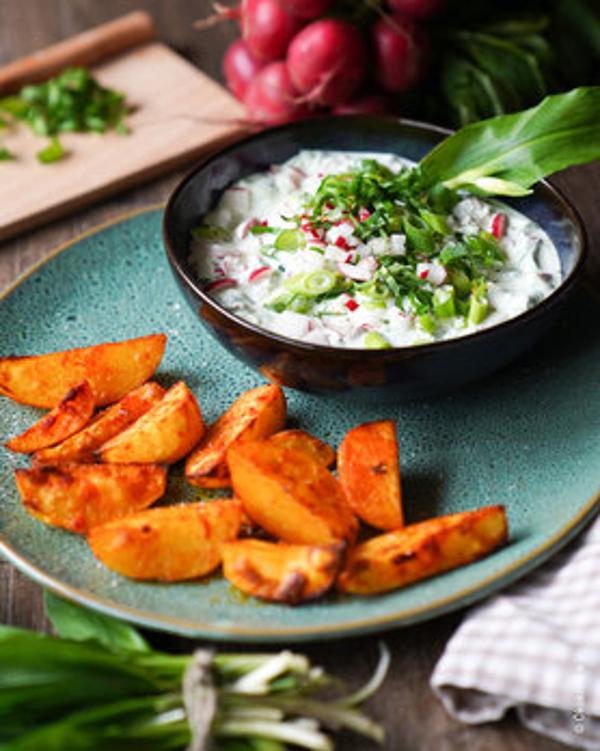 Produktfoto zu Frühlingsquark mit Wedges