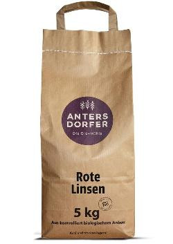 Produktfoto zu Rote Linsen 5kg-Sack