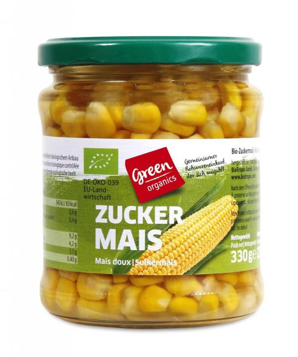 Produktfoto zu Zuckermais 350g im Glas