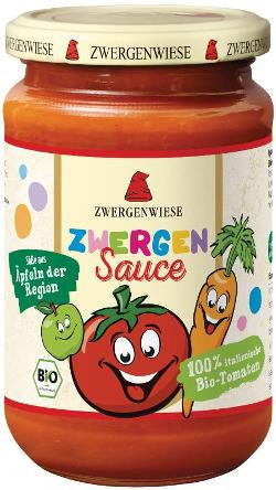 Produktfoto zu Tomaten-Zwergensauce 340ml