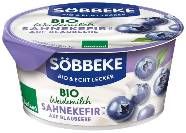 Produktfoto zu Sahne Kefir Blaubeere