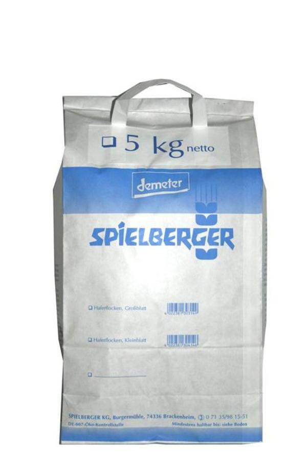 Produktfoto zu Haferflocken Kleinblatt 5kg-Sack