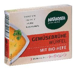 Produktfoto zu Brühwürfel 6er mit Bio-Hefe 6*12g