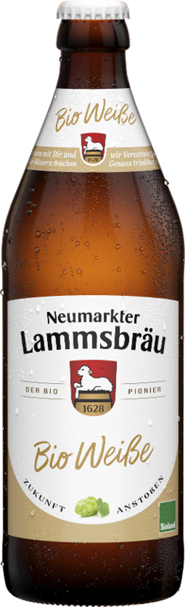 Produktfoto zu Lammsbräu Weiße 0,5l