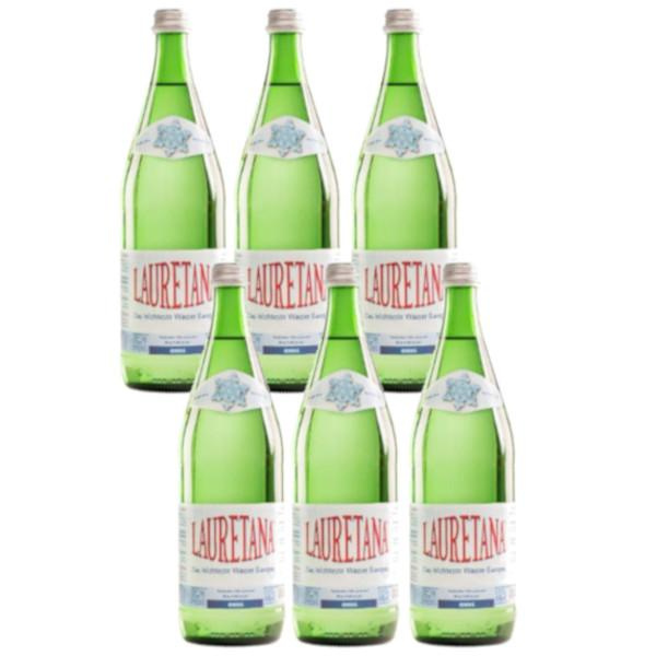 Produktfoto zu Kiste Lauretana stilles Mineralwasser 6*1l