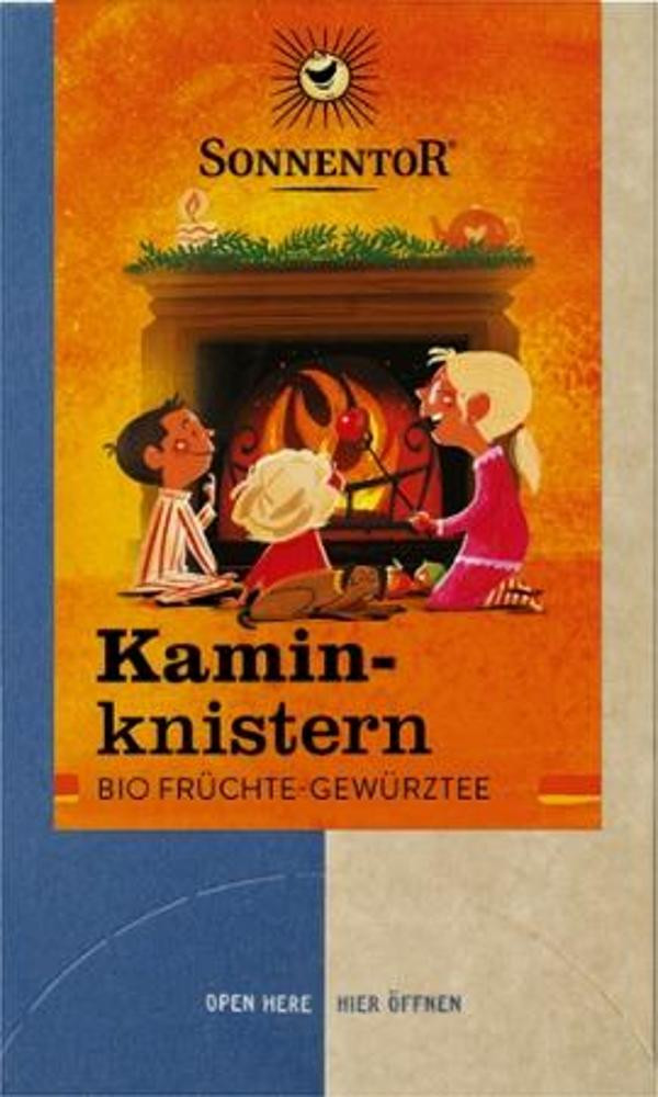 Produktfoto zu Kaminknistern Früchtetee 18 Bt.