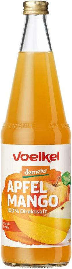 Produktfoto zu Apfel-Mango-Saft 0,7l Flasche