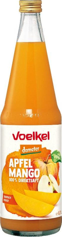 Produktfoto zu Apfel-Mango-Saft 0,7l Flasche