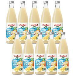 Produktfoto zu Kiste Schorle Apfel-Grapefruit 10*0,5l