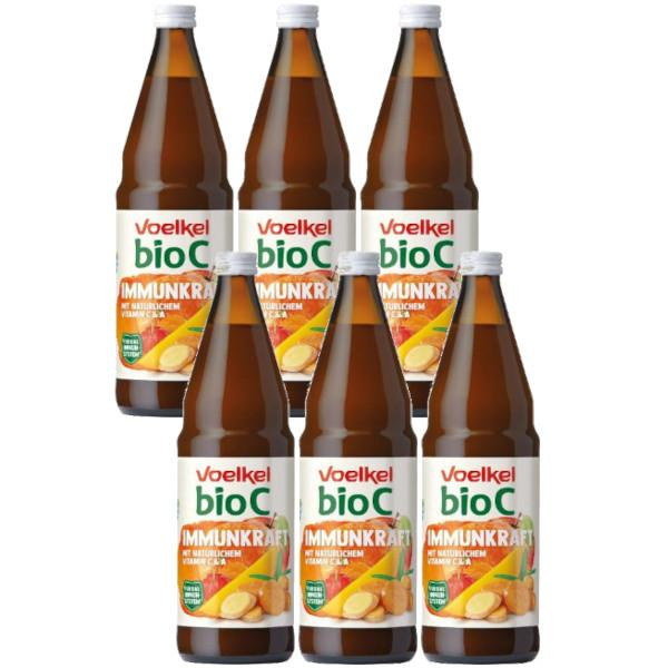 Produktfoto zu Kiste BioC Immunkraft 6*0,75l