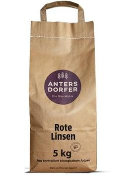 Produktfoto zu Rote Linsen 5kg-Sack