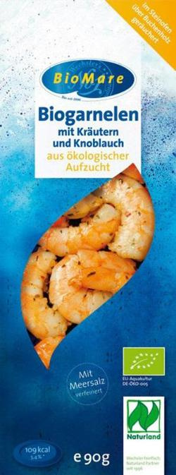 Produktfoto zu Garnelen in Kräuter-Knoblauch-Marinade 90g