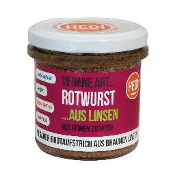 Produktfoto zu Rotwurst Aufstrich vegan 140g