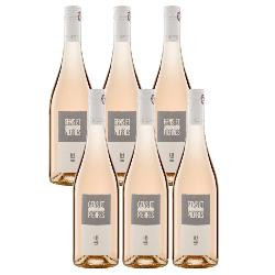 Produktfoto zu Kiste 'Gens et Pierres' Sud-Sud Rosé IGP 6*0,75l