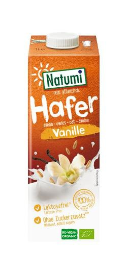 Produktfoto zu Haferdrink Vanille 1l von Natumi