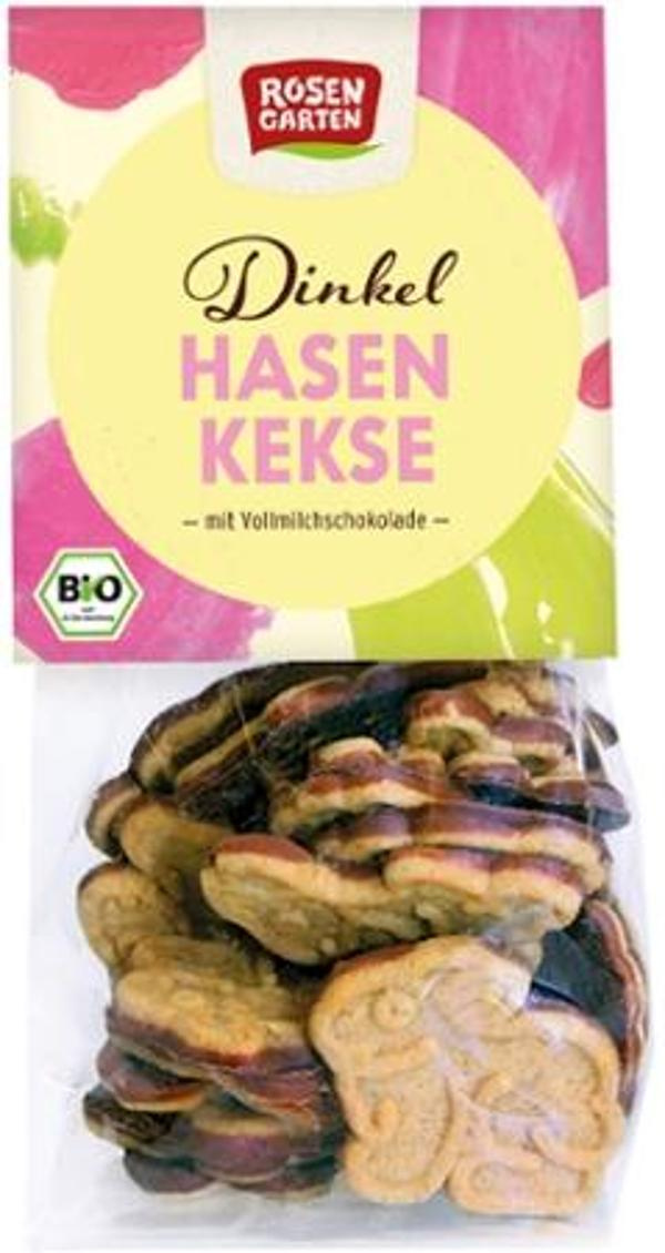 Produktfoto zu Dinkel-Osterhasen-Kekse mit Schokoseite 150g