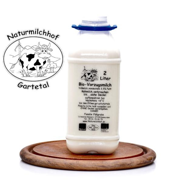 Produktfoto zu Hofmilch Vorzugsmilch 2l