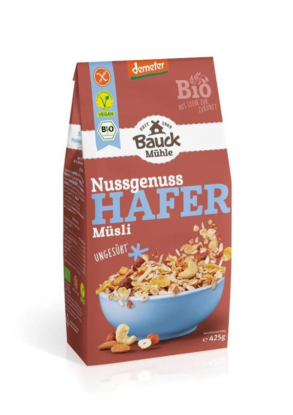 Produktfoto zu Hafermüzli Nussgenuss 425g