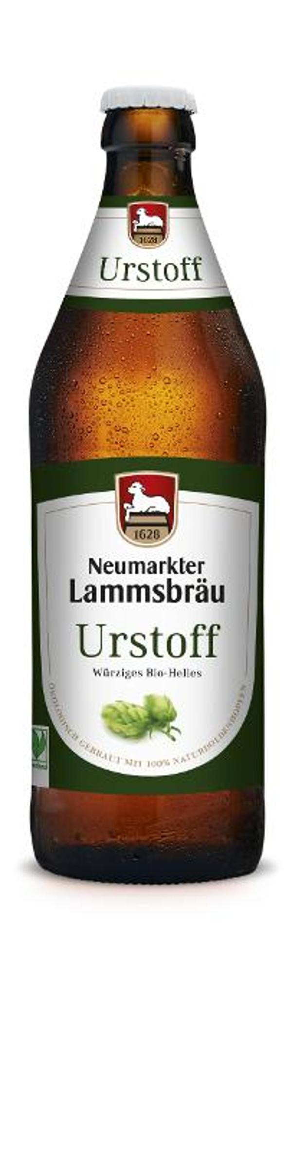 Produktfoto zu Kiste Lammsbräu Urstoff 10*0,5l