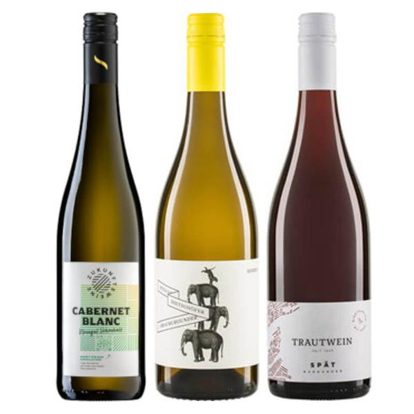 Produktfoto zu Weinpaket Deutsche Demeterweine 3*0,75l