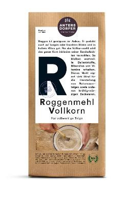 Produktfoto zu Roggenmehl Vollkorn 1kg