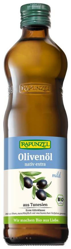 Produktfoto zu Olivenöl mild nativ extra 0,5l Rapunzel