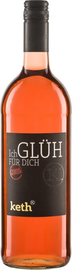 Produktfoto zu Winzerglühwein rosé Keth 1l