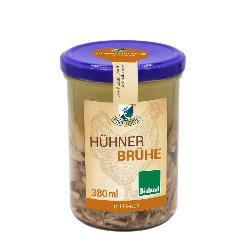 Produktfoto zu Hühnerbrühe mit Fleisch 380ml