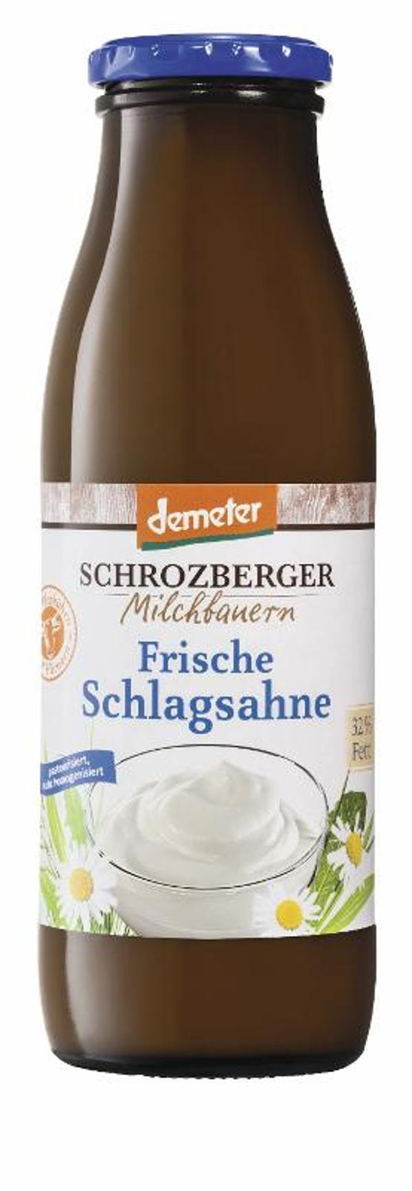 Produktfoto zu Schlagsahne Flasche 32%