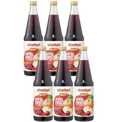 Produktfoto zu Kiste Apfel-Kirsch-Saft 6*0,7l