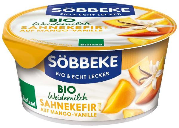 Produktfoto zu Sahne-Kefir Mango-Vanille