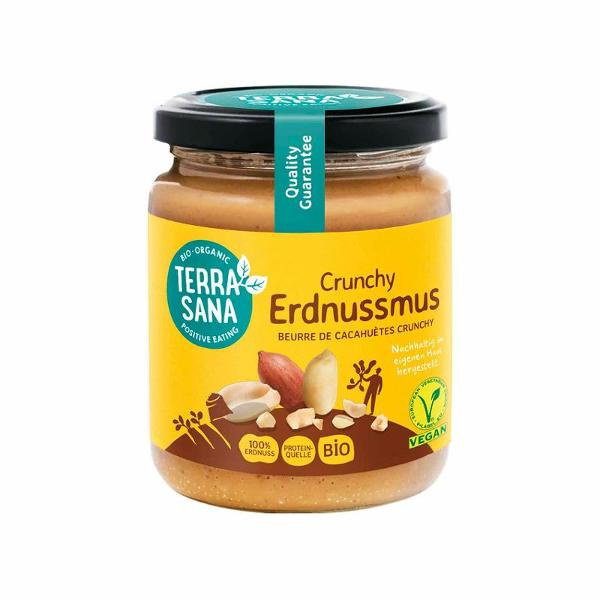 Produktfoto zu Erdnußmus Crunchy 250g