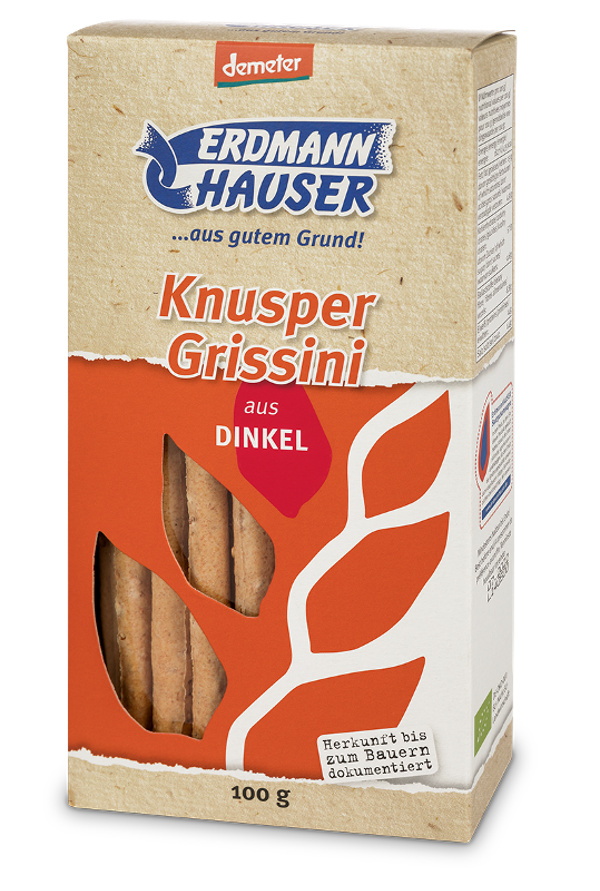 Produktfoto zu Grissini aus Dinkelmehl 100g