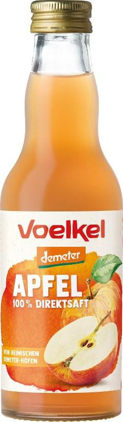 Produktfoto zu Apfelsaft naturtrüb 0,2l Voelkel