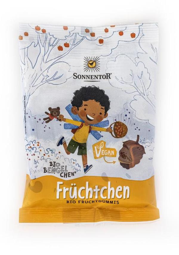 Produktfoto zu Früchtchen - Bio Fruchtgummis Sonnentor 100g vegan