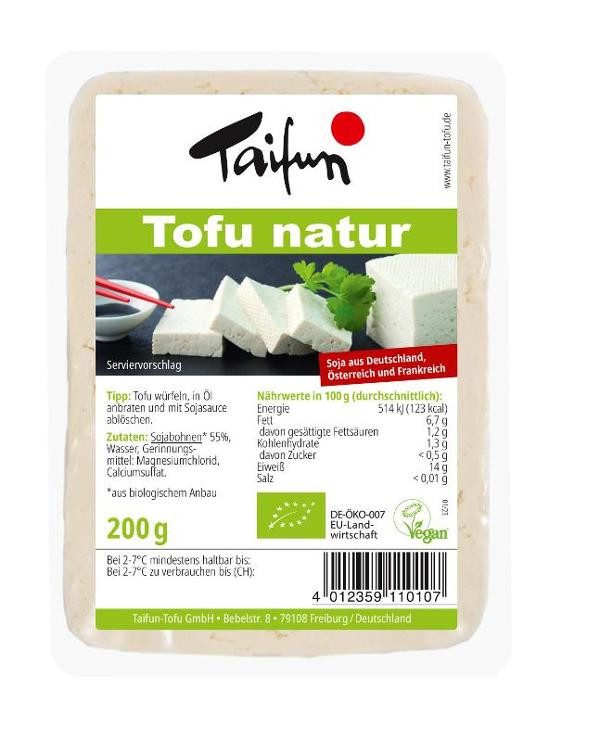 Produktfoto zu Tofu natur