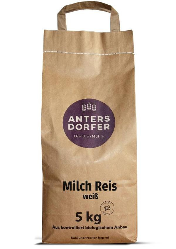 Produktfoto zu Milchreis weiß 5kg-Sack