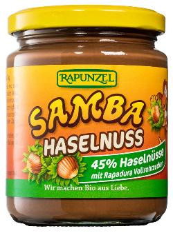 Produktfoto zu Samba Haselnuß-Schoko 250g