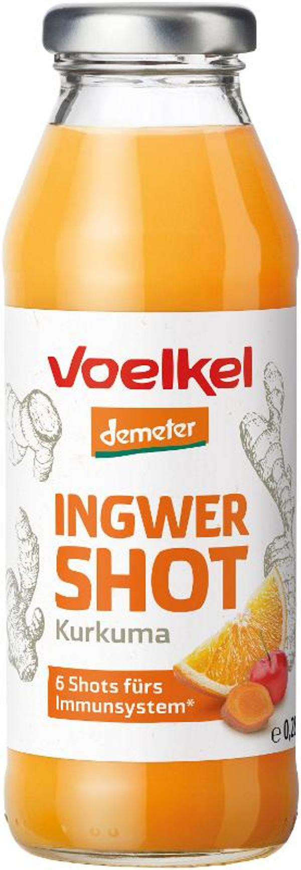 Produktfoto zu Ingwer & Kurkuma Shot 0,2l