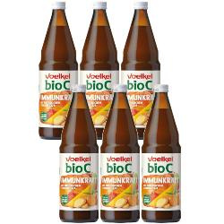 Produktfoto zu Kiste BioC Immunkraft 6*0,75l