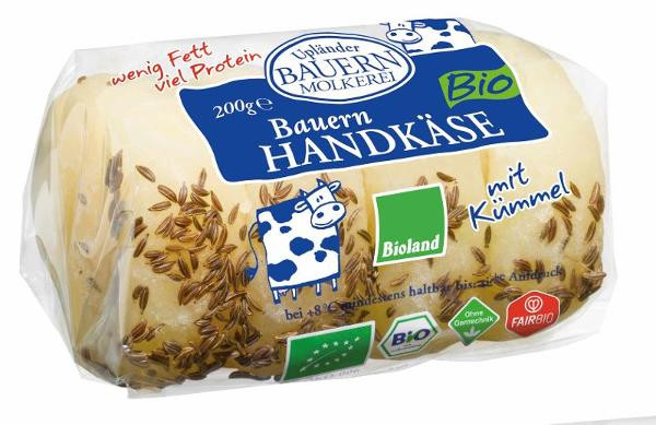 Produktfoto zu Bauernhandkäse mit Kümmel