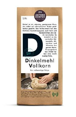 Produktfoto zu Dinkelmehl Vollkorn 1kg