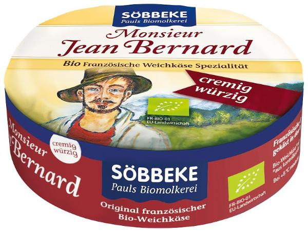 Produktfoto zu Monsieur Jean Bernard französischer Weichkäse 60%