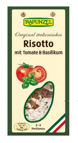 Produktfoto zu Risotto mit Tomaten und Basilikum 250g